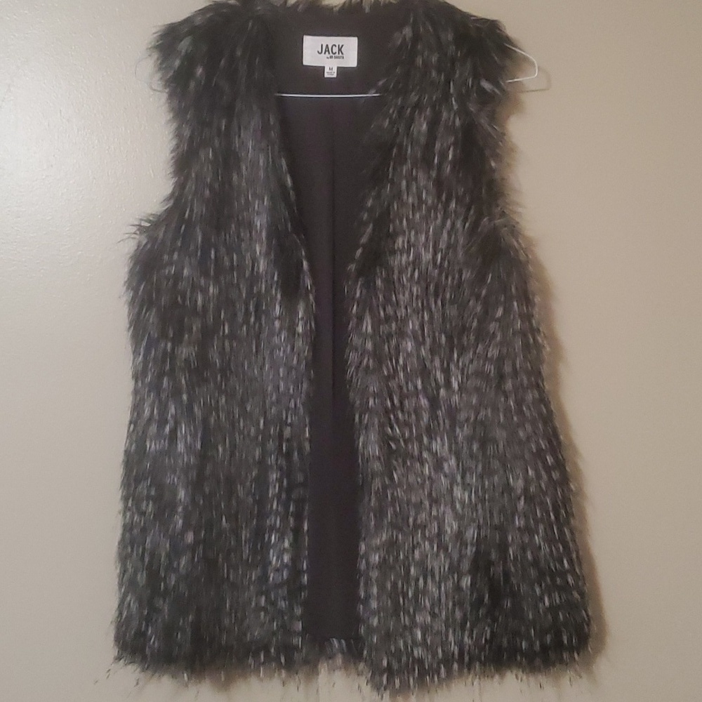 Jack by BB Dakota Faux Fur Vest Size Medium